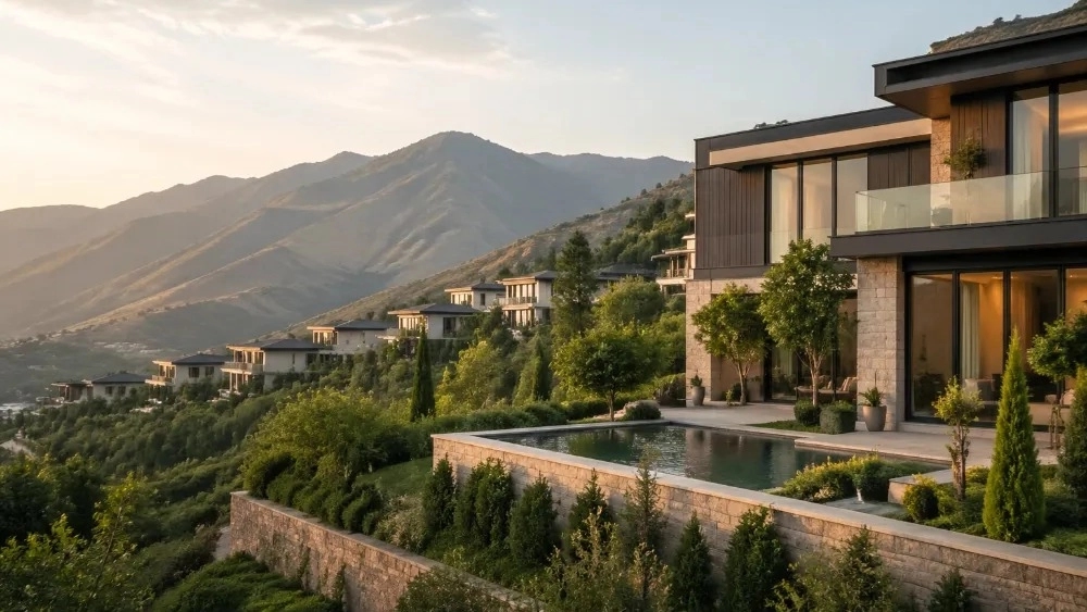 فروش زمین باغ ویلا خانه در ناران لواسان
